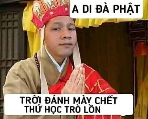 meme đường tăng a di đà phật`