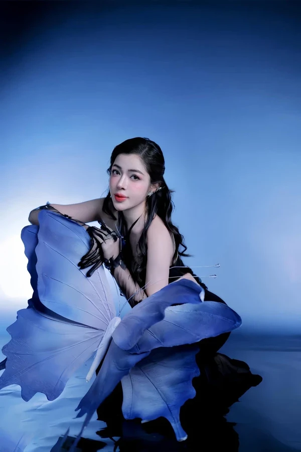 Ảnh Linh Barbie dịu dàng duyên dáng