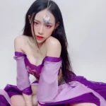 Ảnh Trà Đặng xinh quyến rũ nhẹ nhàng