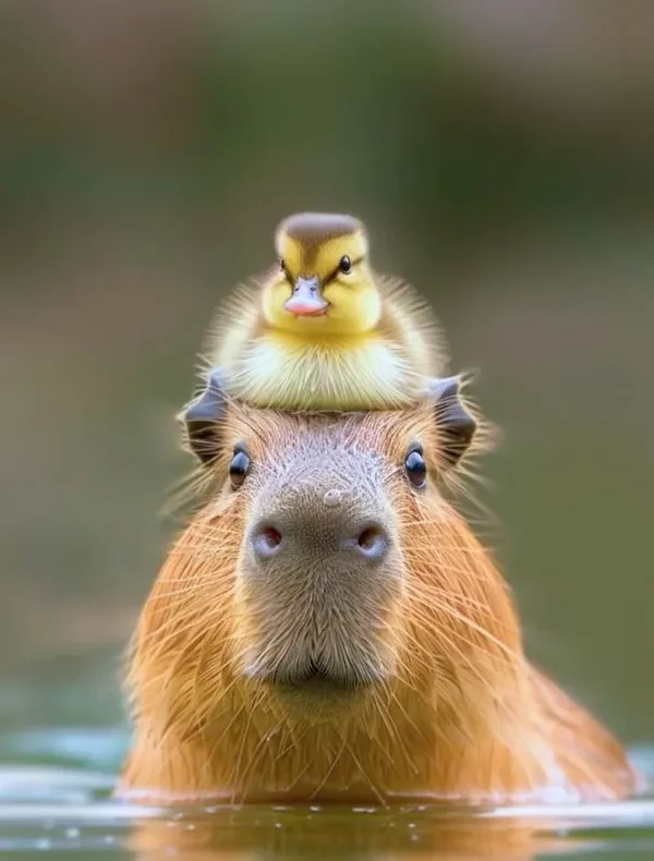 ảnh Capybara siêu cute