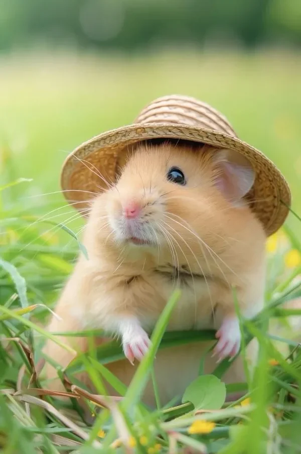 ảnh con chuột Hamster đáng yêu