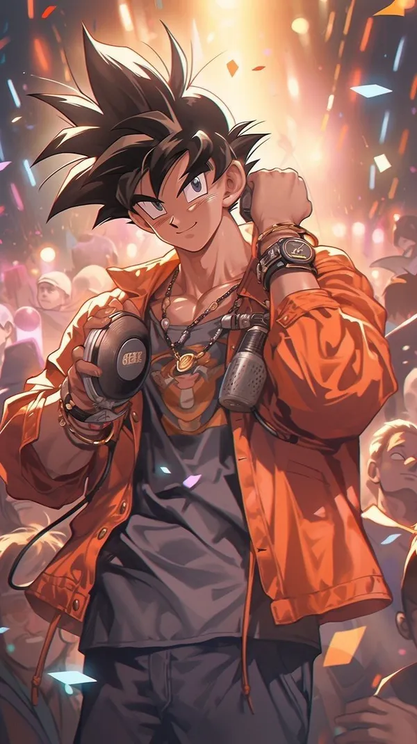 ảnh goku ngầu 3d