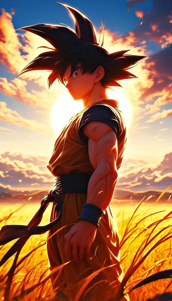 ảnh goku ngầu 3d