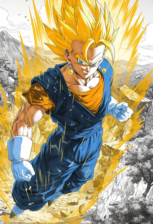 ảnh goku bản năng vô cực ngầu