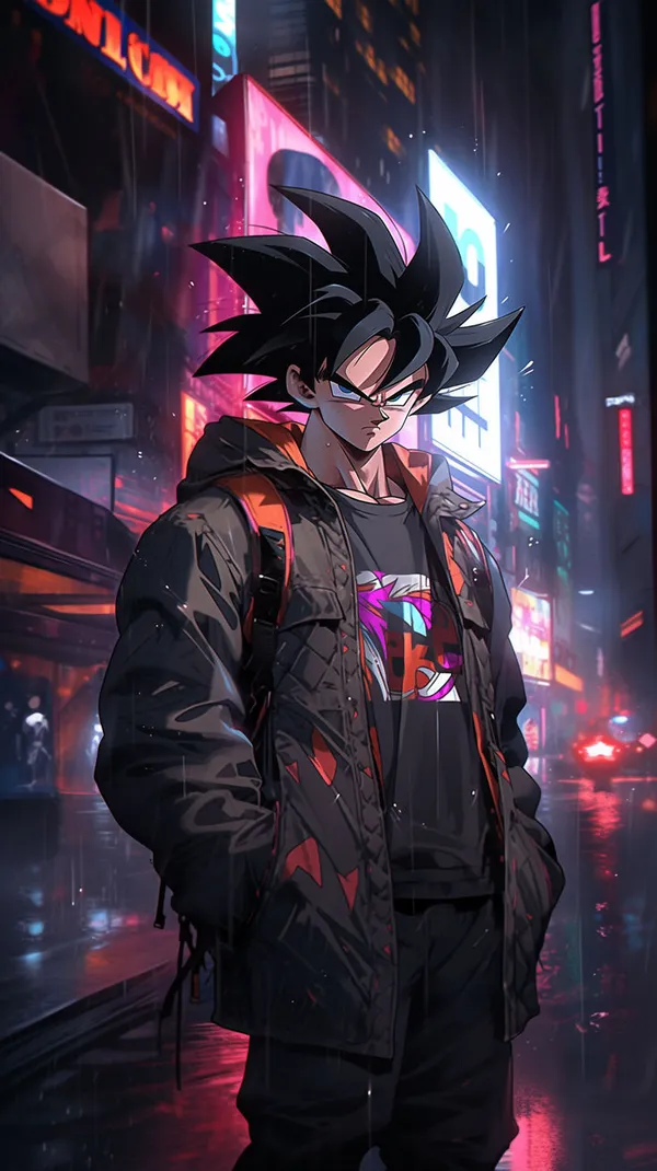 black goku ngầu