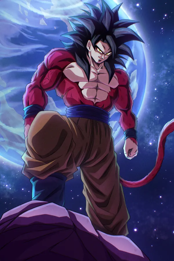 ảnh goku ngầu 3d