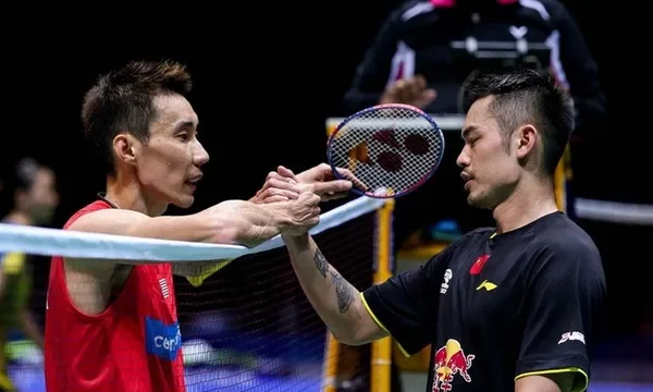 ảnh lee chong wei ngầu bắt tay đối thủ 