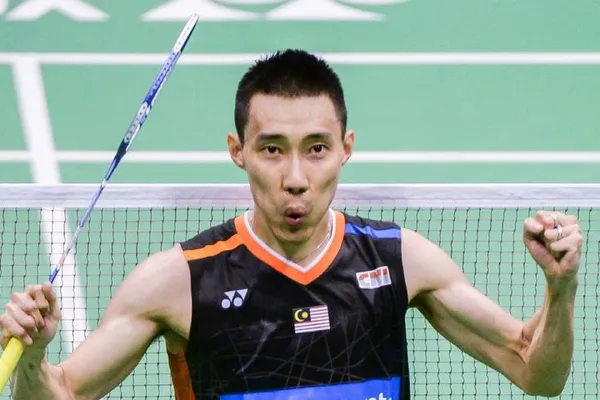 ảnh lee chong wei ngầu biểu cảm chiến thắng 