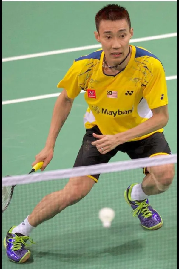 ảnh lee chong wei ngầu đang thi đấu 