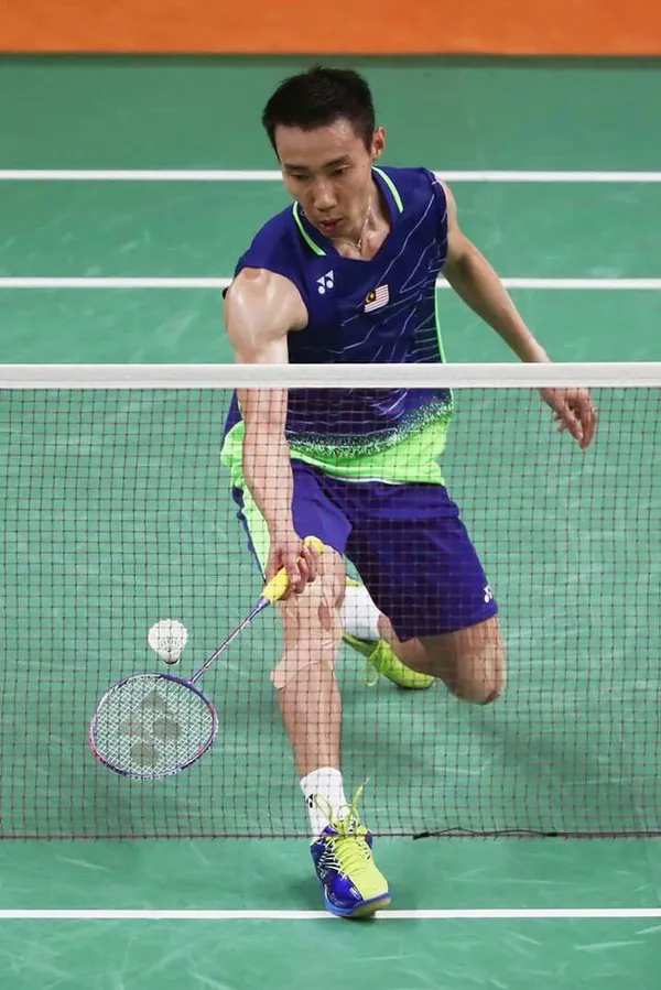 ảnh lee chong wei ngầu đỡ cầu 