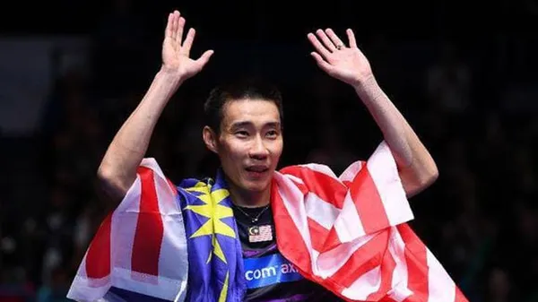 ảnh lee chong wei ngầu khoác cờ 