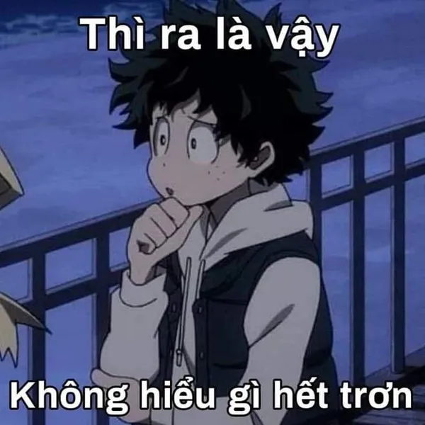 ảnh meme anime cười 