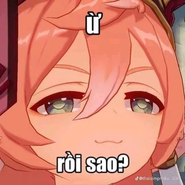 ảnh meme anime cute