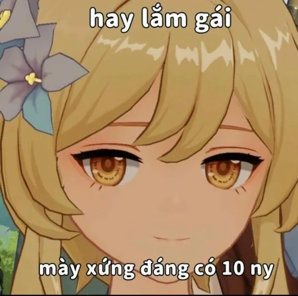 ảnh meme anime dễ thương 