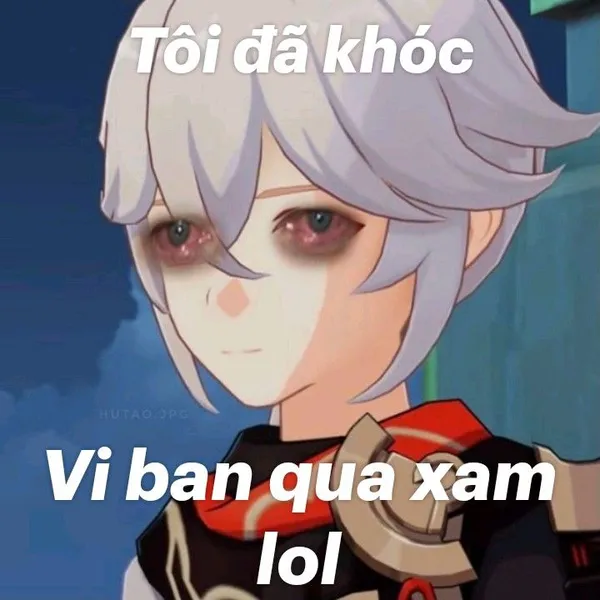 ảnh meme anime thư giãn 