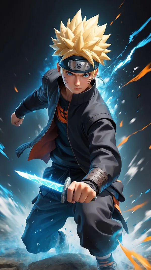 hình ảnh naruto hokage ngầu