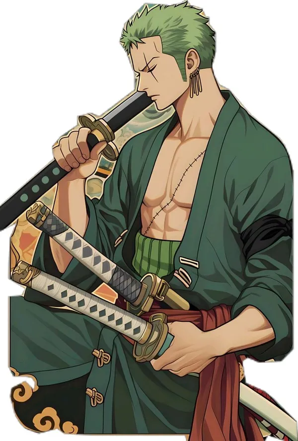 ảnh zoro ngầu ở wano