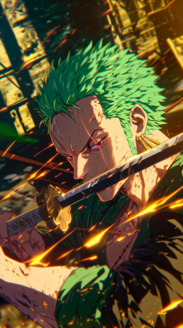 ảnh zoro ngầu 4k