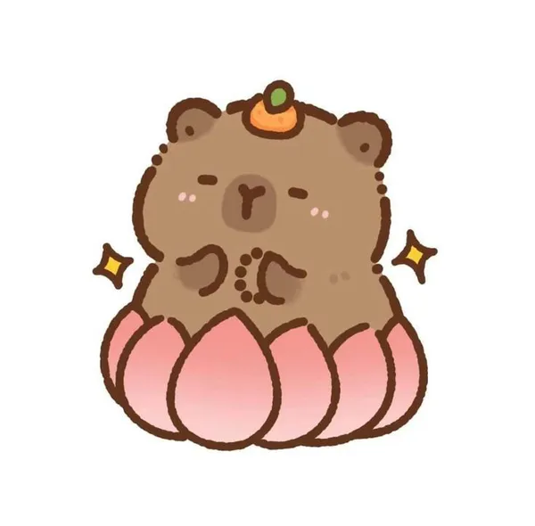 avatar capybara chibi cute