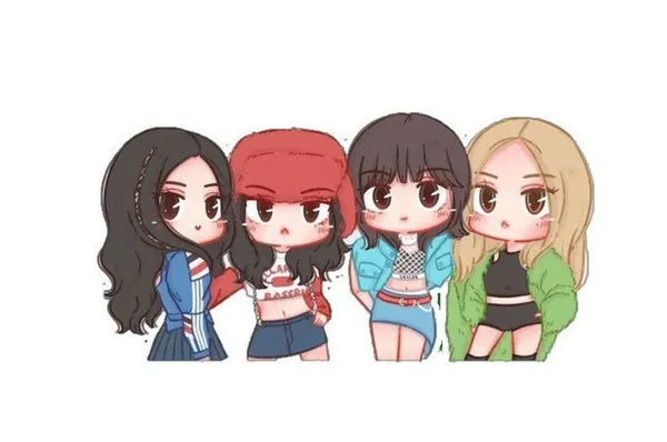 Black Pink chibi how you like that