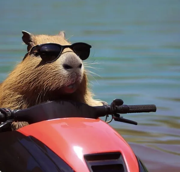 capybara meme lái môt nước 