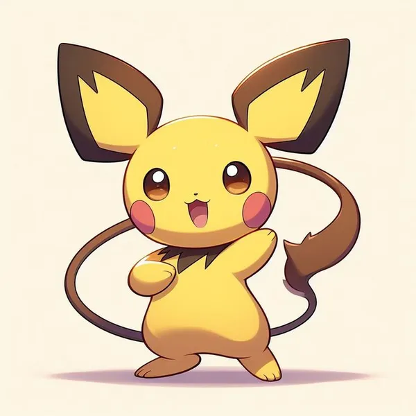 chibi ảnh pichu cute