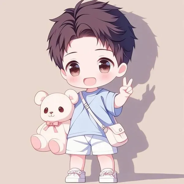 Ảnh học sinh chibi cute 