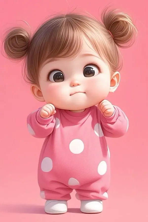 em bé chibi cute dễ thương