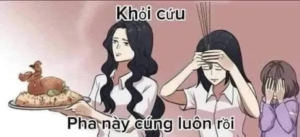 hết cứu hình anime meme