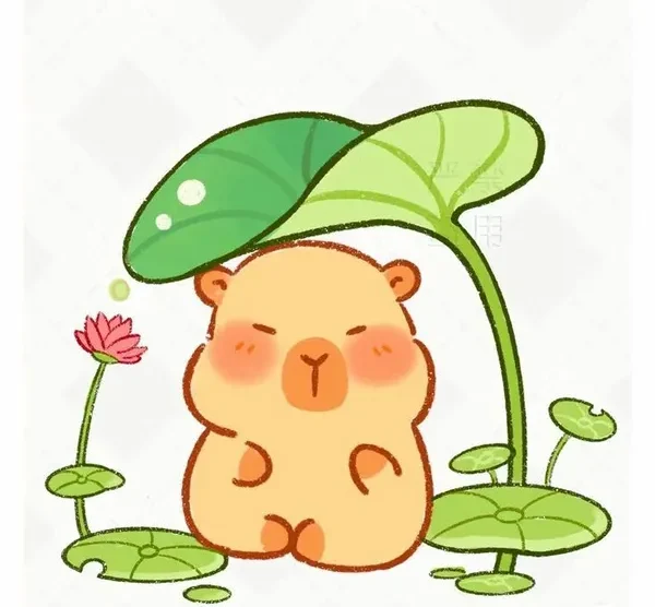 hình ảnh Capybara cute chibi