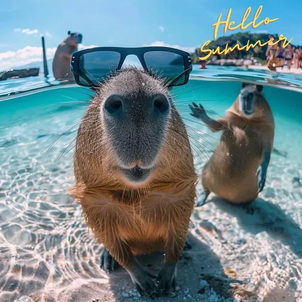 hình ảnh Capybara ngoài đời thật