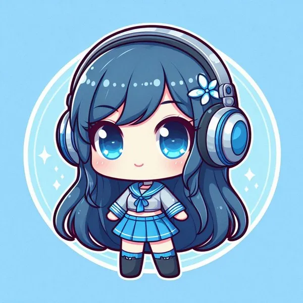 Bộ sưu tập hình chibi nữ cute siêu ngộ nghĩnh.