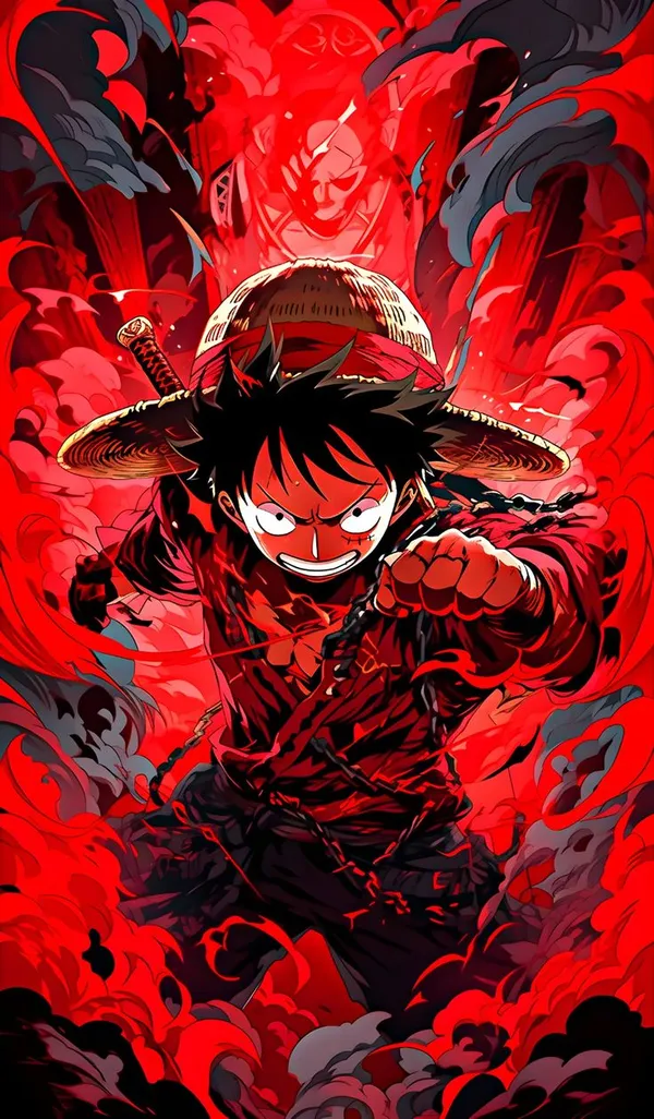 hình ảnh luffy cực ngầu 3d