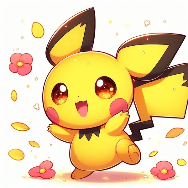 hình ảnh pichu chibi 