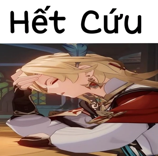 hình anime hết cứu meme