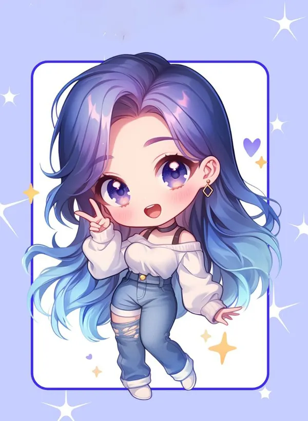 hình cute chibi nữ