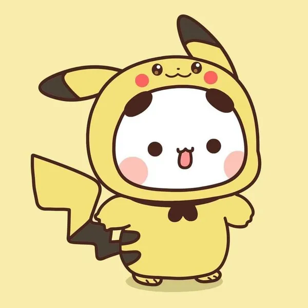 hình pikachu chibi cute