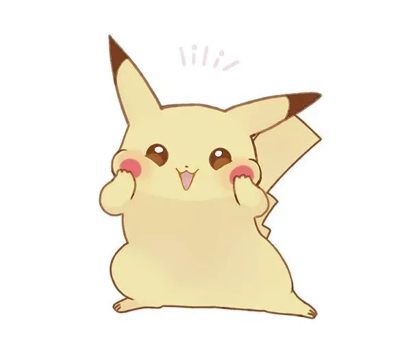 hình pikachu chibi đẹp dễ thương