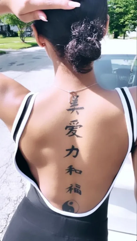 Khám phá 123+ hình xăm chữ Trung Quốc ý nghĩa, hợp phong thủy