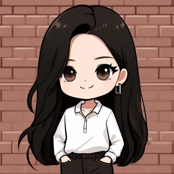 Jennie chibi xinh xắn