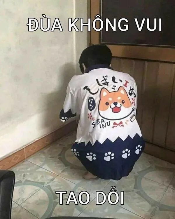 meme giận dỗi