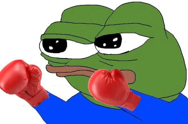 meme pepe boxing 