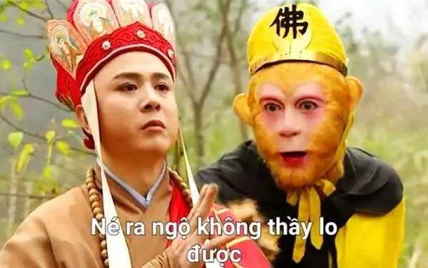 tôn ngộ không meme và đường tăng 