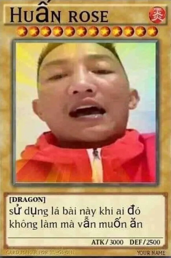 lá bài meme huấn hoa hoa hồng 