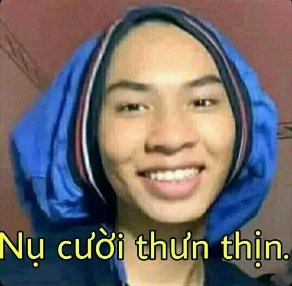 meme cười đểu nụ cười thân thiện 