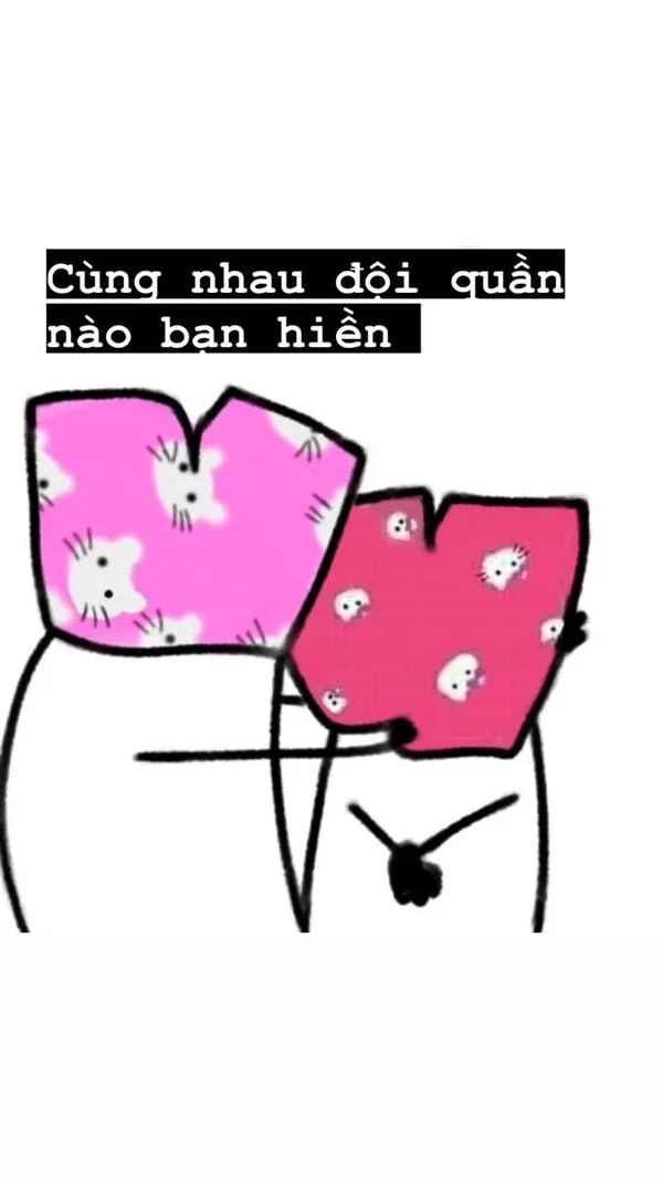 meme đội quần thú vị 