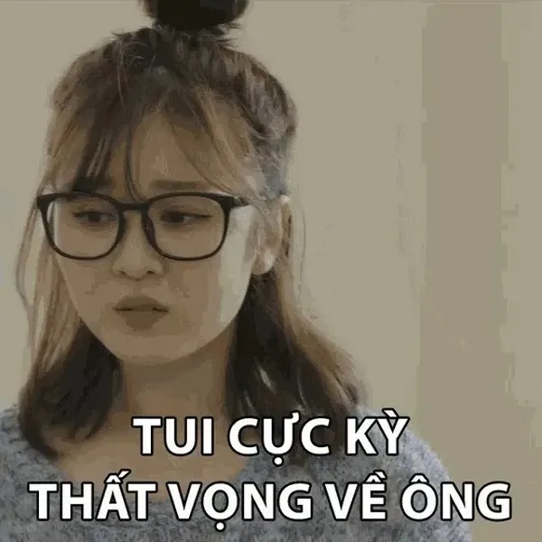 meme thất vọng hài hước 