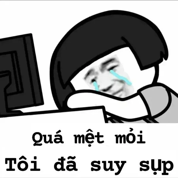 meme thất vọng quá mệt mỏi 