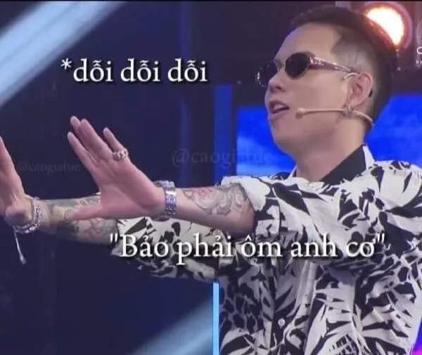 rap việt meme dỗi dỗi 