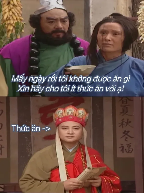 Tứ thầy trò Đường Tăng qua meme hài